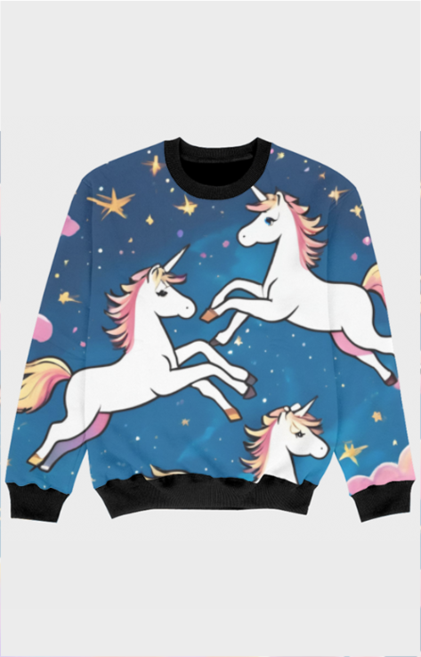 Charming Unicorn Sweatshirt