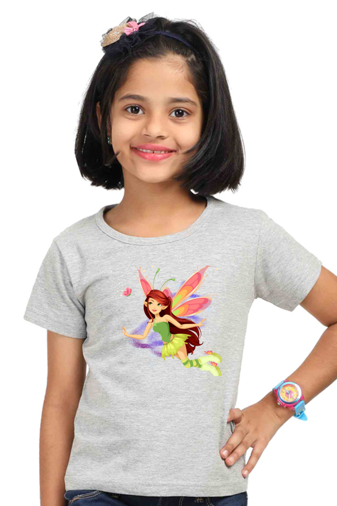 Girls Fairy with Butterflies Tee Shirt