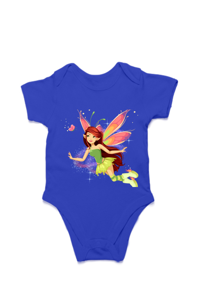 Baby Girl Fairy with Butterflies Romper